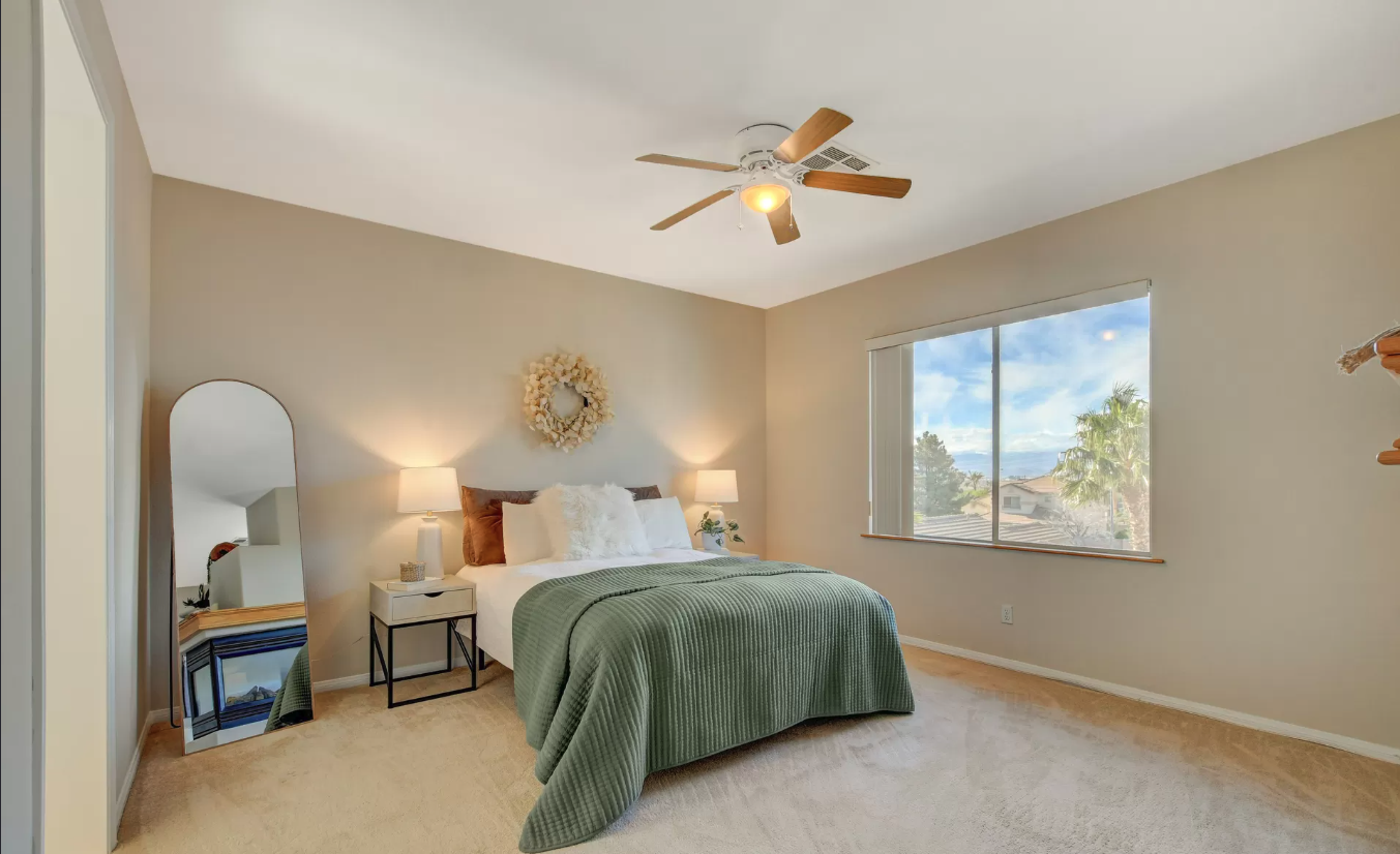 Rye beach bedroom staging